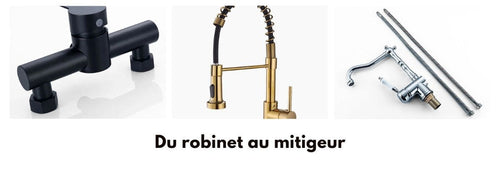 changer robinet par mitigeur