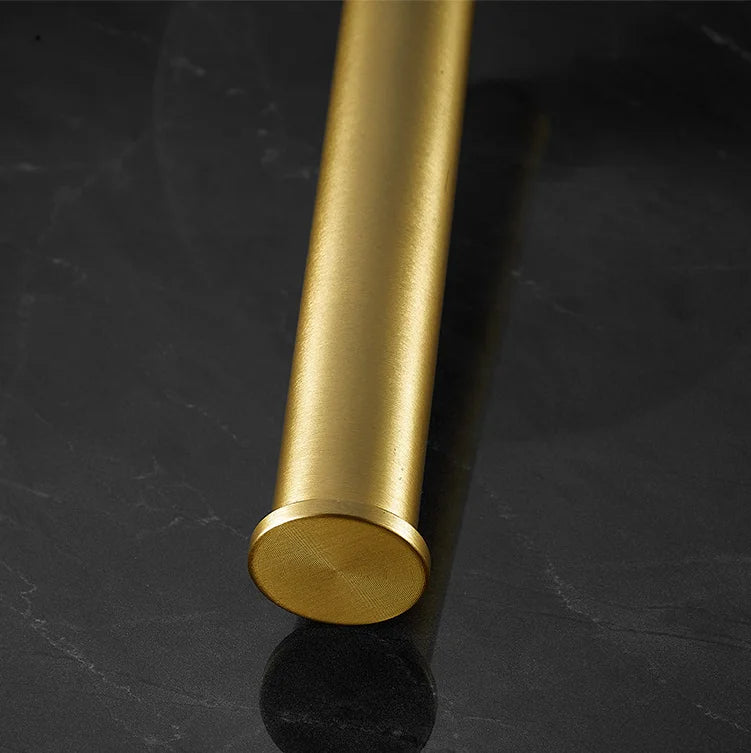 Vue de dessus du porte-serviettes sur plan de travail