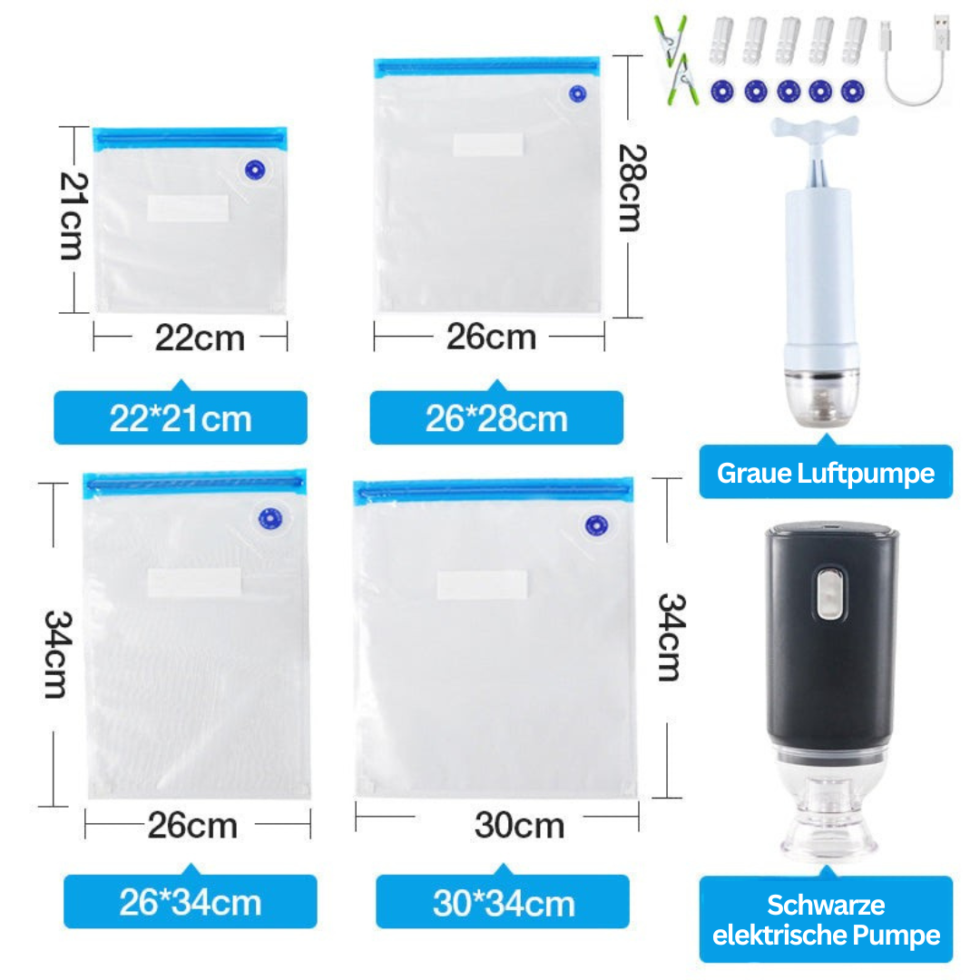 Illustration des sacs avec aliments variés à l'intérieur