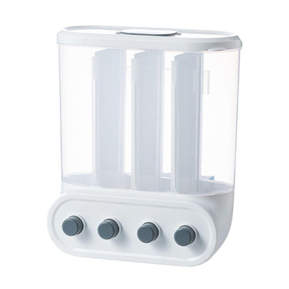 Distributeur hermétique avec bouton de dosage facile à utiliser