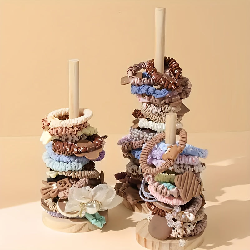 Support de rouleau de cuisine en bambou sans rouleau