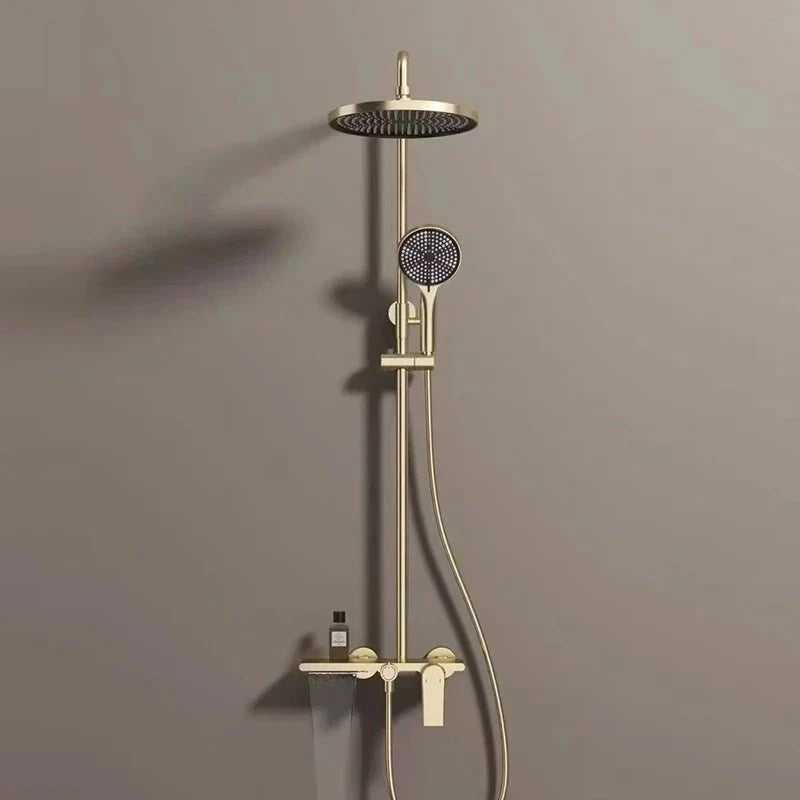 Ensemble de douche avec trois voies pour confort optimal