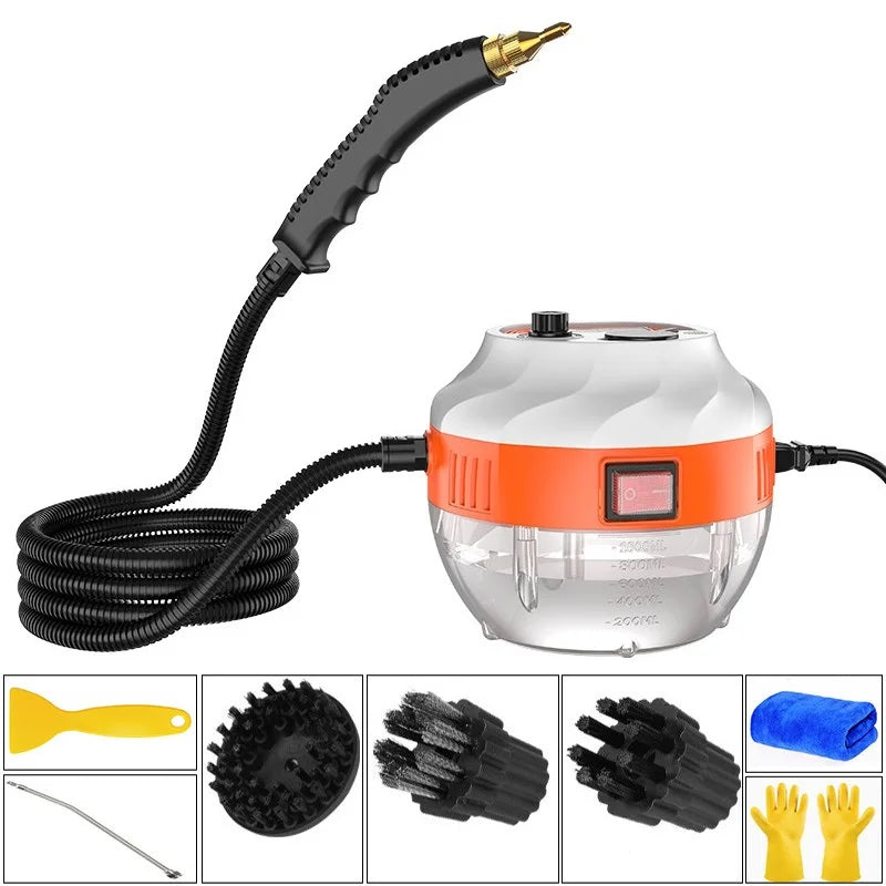 Kit complet d'accessoires pour nettoyeur vapeur