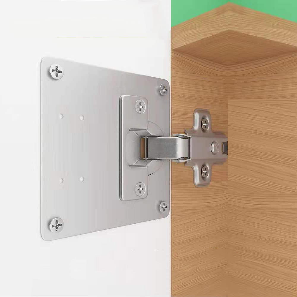 Vue d'ensemble d'une plaque de montage sur une étagère