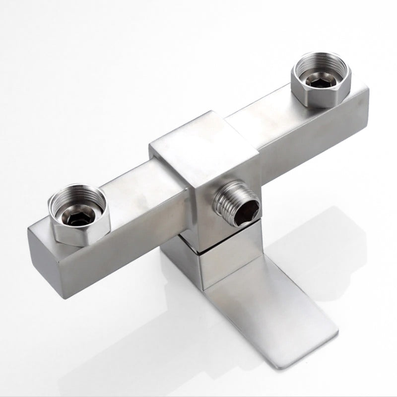 Robinet mitigeur douche acier sortie basse BRETY Le Mitigeur