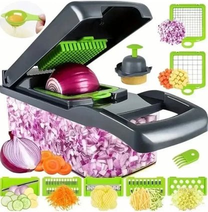 Boîte de rangement pour lames de coupe-légumes multifonction