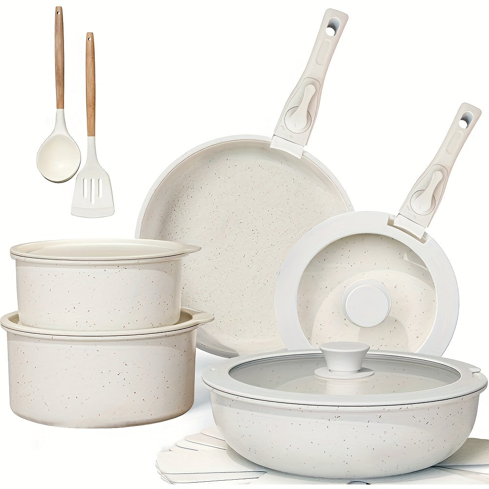 Casseroles en céramique prêtes pour le four jusqu'à 180°C