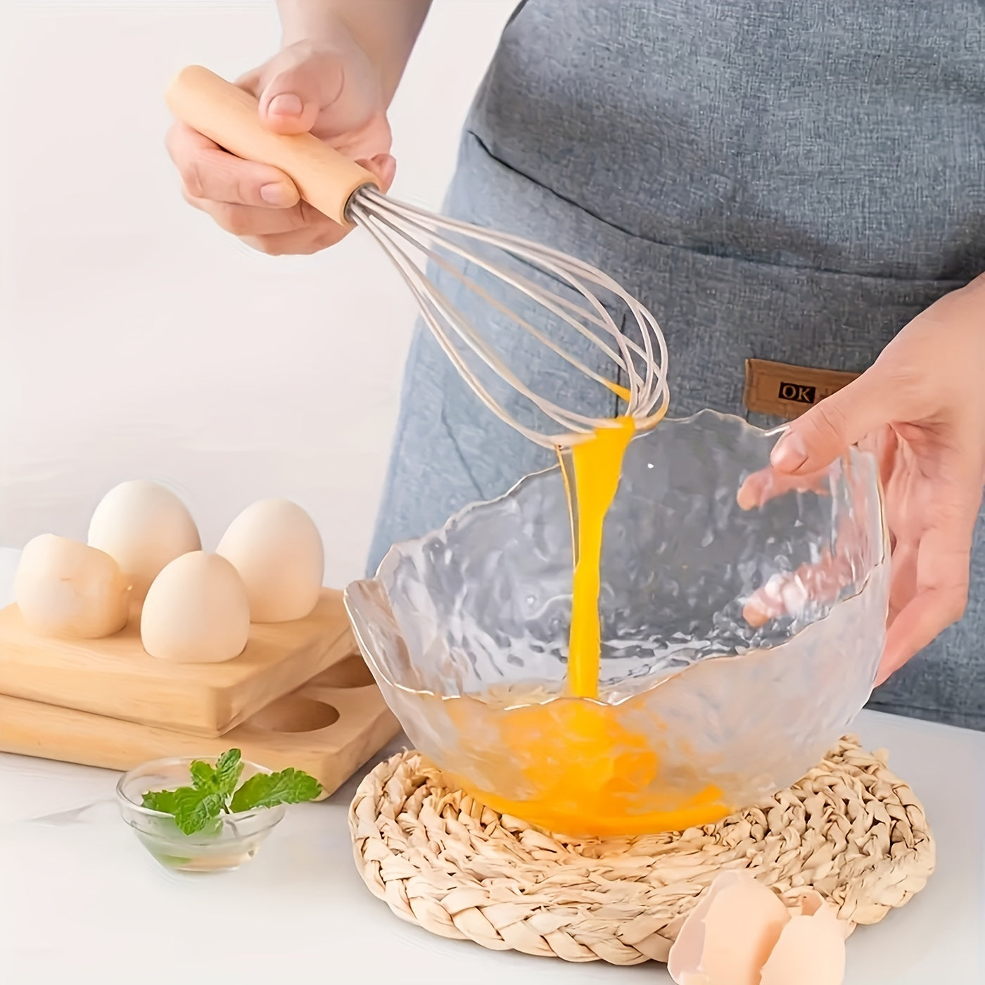 Louche à riz en silicone avec design moderne