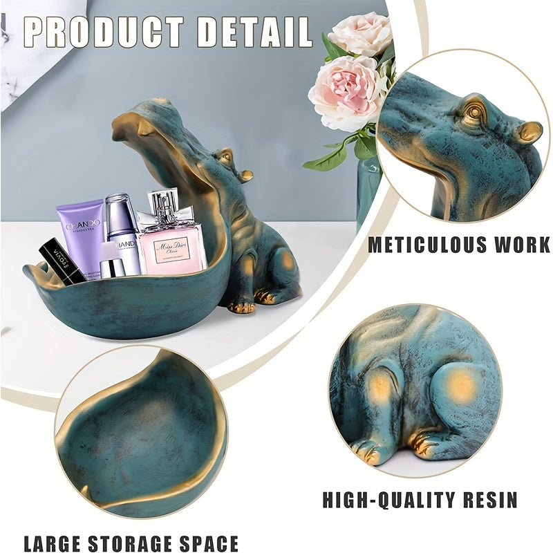 Détail de la bouche ouverte de l'hippopotame
