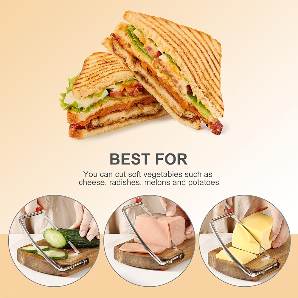 Vue latérale du couteau montrant la lame tranchante