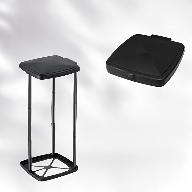 Support à déchets monté à hauteur maximale de 70 cm