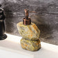 Vue d'ensemble du distributeur de savon en contexte de salle de bain