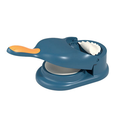 Intérieur de la machine montrant le moule à raviolis