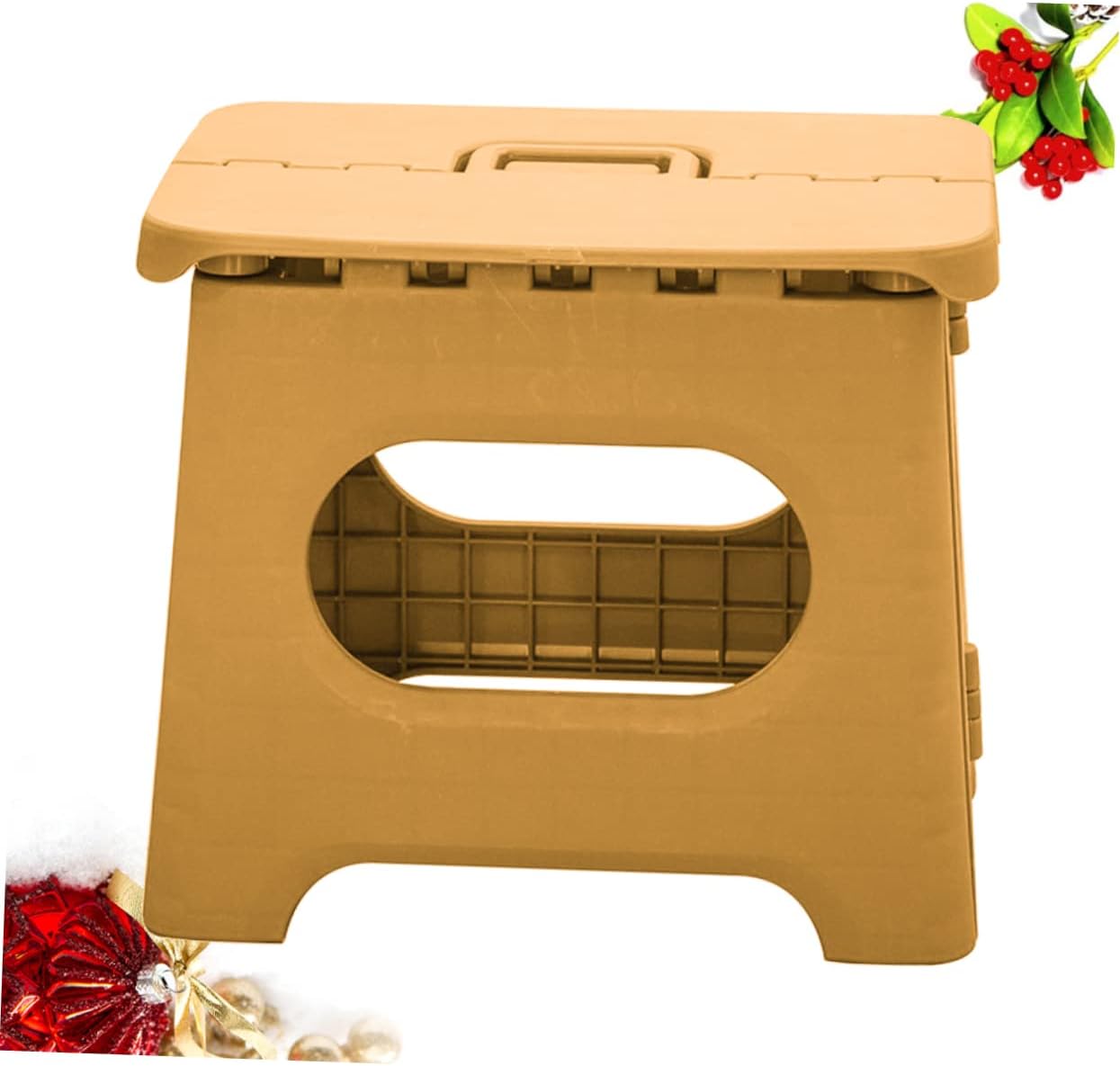 Tabouret pliant utilisé dans une cuisine moderne