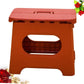 Tabouret pliant en plastique renforcé pour usage quotidien