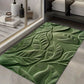 Tapis de bain en terre de diatomée sur sol de cuisine