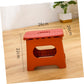 Tabouret pliant avec poignée pour transport facile
