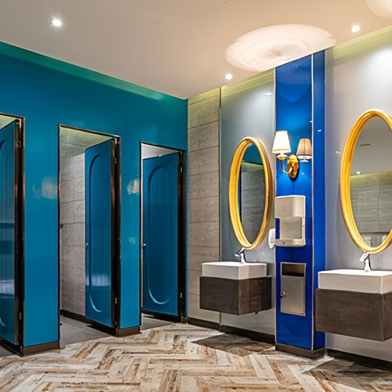 Vue latérale d'une boîte de rangement compacte et moderne