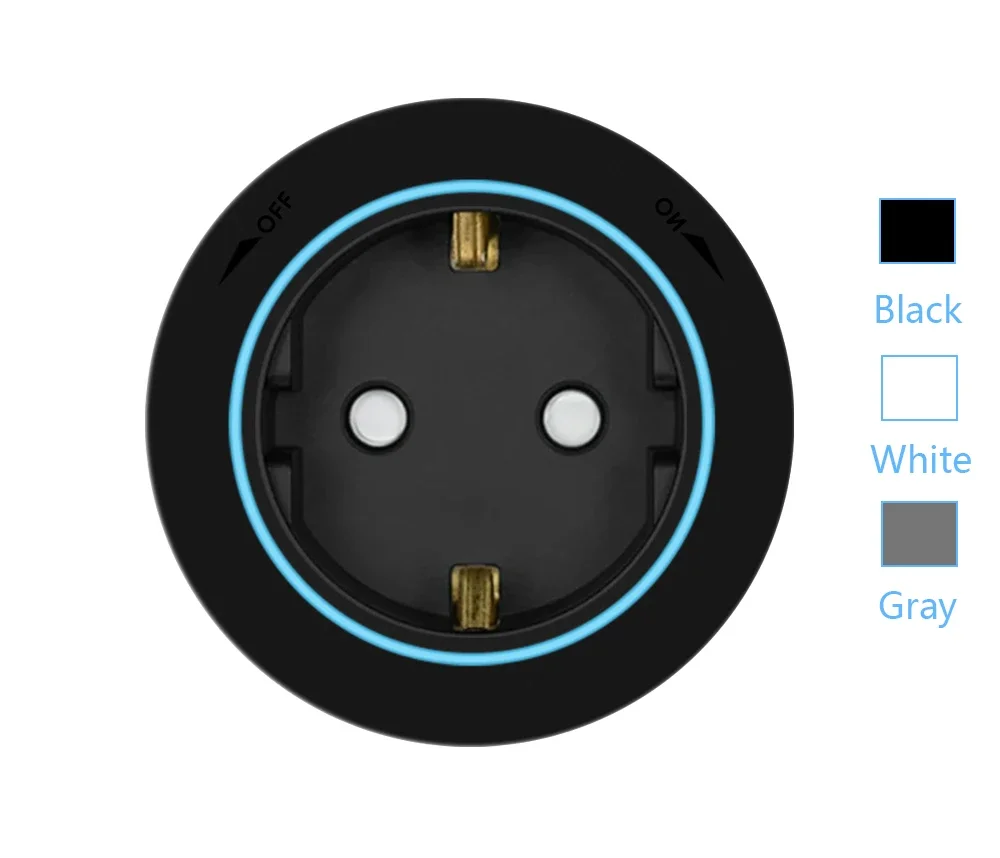 Prise murale universelle avec fiches EU et FR