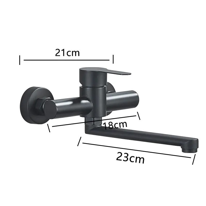 Détail des commandes séparées pour eau chaude et froide