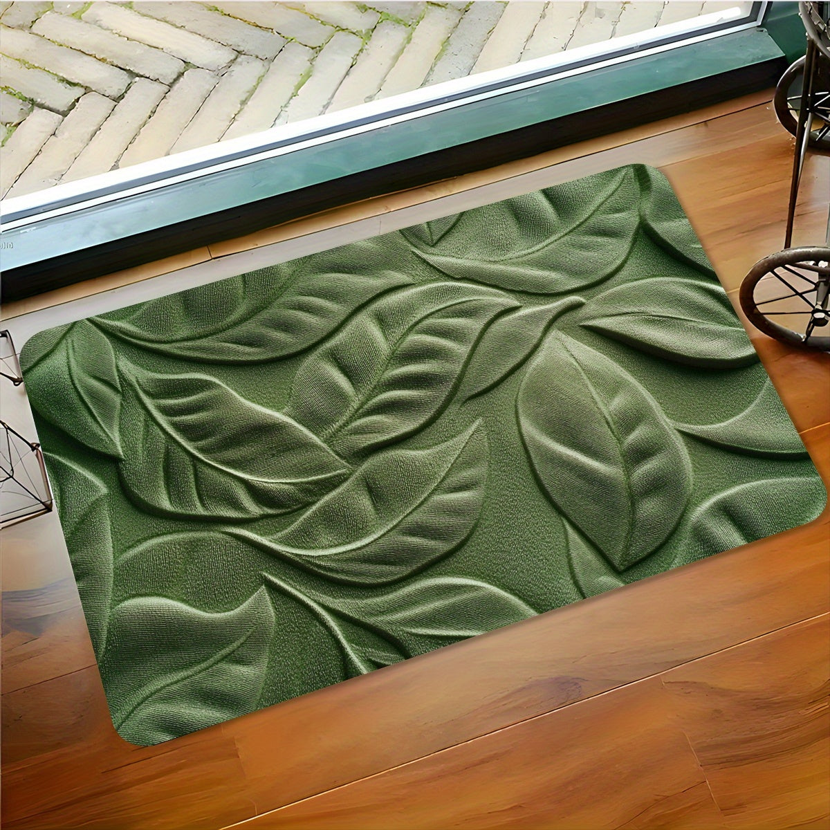 Tapis de bain élégant dans une salle de bain moderne