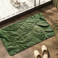 Motif de feuilles vertes ajoutant une touche naturelle