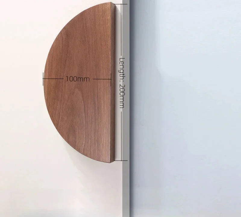 Ensemble de boutons en bois de noyer avec accessoires