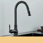 Installation du robinet en laiton sur plan de travail