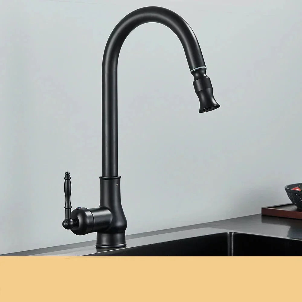 Installation du robinet en laiton sur plan de travail