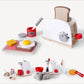 Appareil à croque-monsieur miniature en plastique pour jeu d'enfant