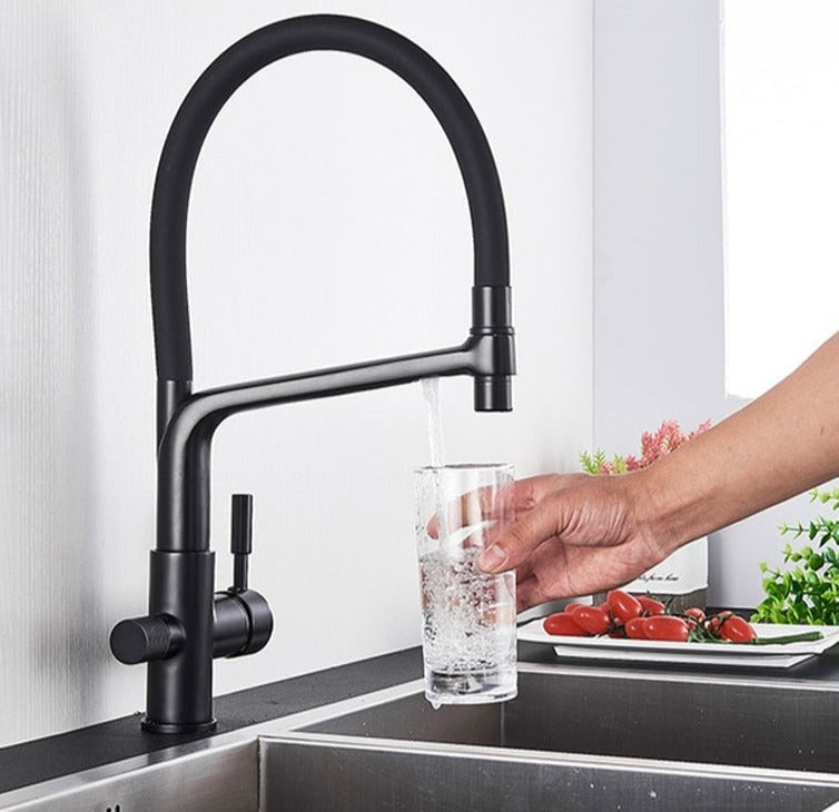 Robinet en laiton avec insert en céramique pour durabilité