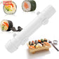 Ingrédients frais pour sushi disposés sur une table