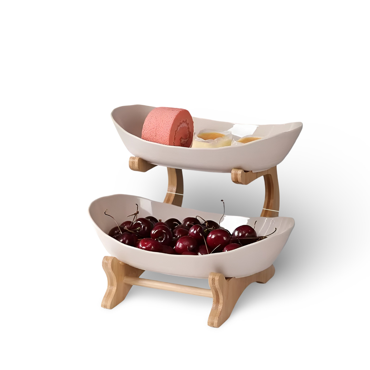 Design ouvert du plateau pour fruits frais