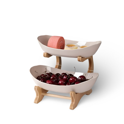 Design ouvert du plateau pour fruits frais
