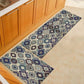Tapis moelleux et coloré, parfait pour entrée ou balcon