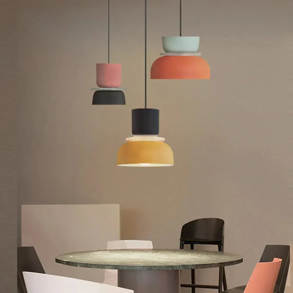 Suspension Luminaire Nordique macriacryliccolorfulbowlshad 51e2f634 présentation du produit