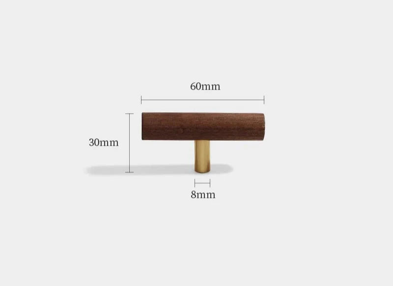 Zoom sur la texture du bois de noyer