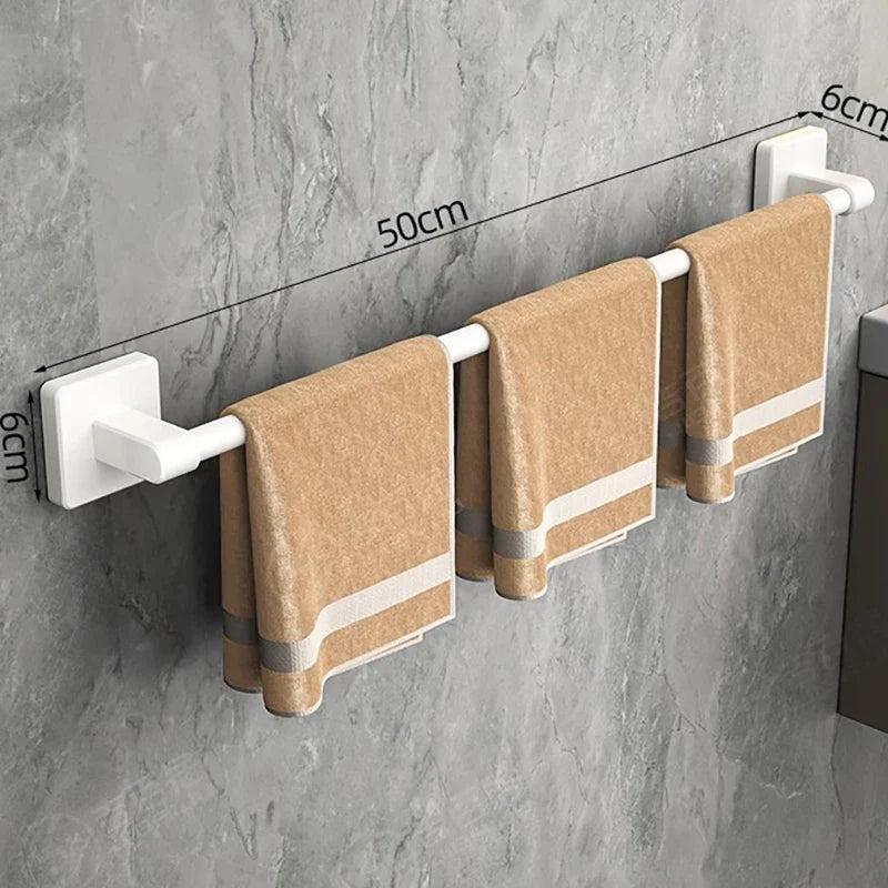 Vue rapprochée du système de fixation autocollant double face