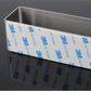 Vue rapprochée du porte-serviette en acier inoxydable