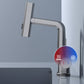 Indicateur LED de température sur le robinet, affichant la couleur bleue