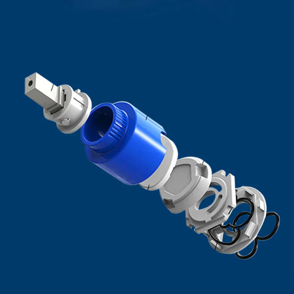 Robinet cuisine en acier inoxydable avec levier unique