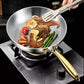 Poêle de 28 cm sur une cuisinière à induction