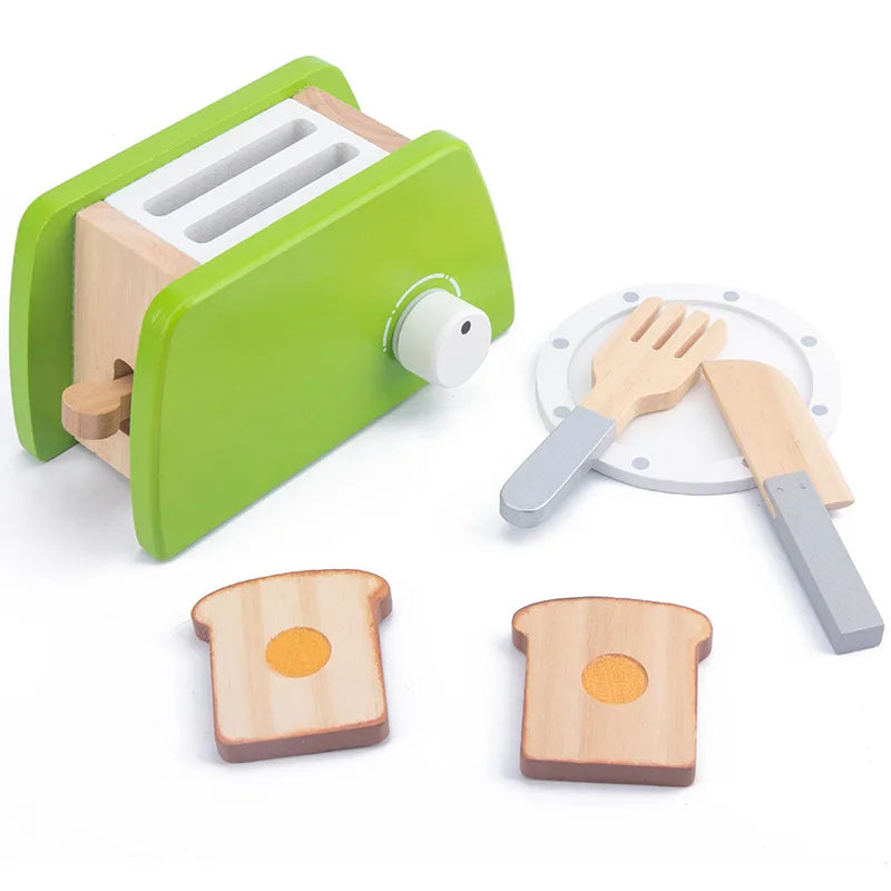 Ustensiles de cuisine en bois et plastique pour jeu créatif