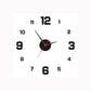 Détail du dos de l'horloge avec emplacement pour pile AA