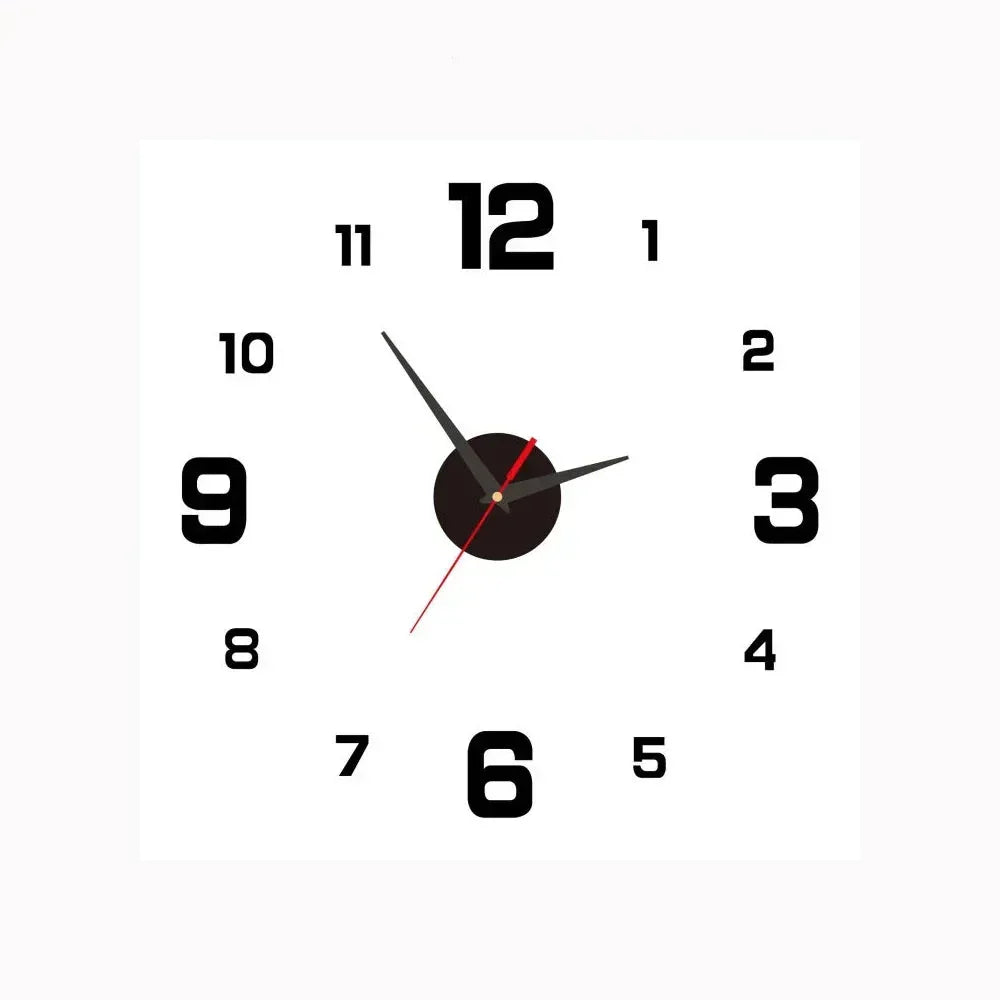 Détail du dos de l'horloge avec emplacement pour pile AA