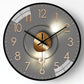 Horloge accrochée dans un espace de travail moderne