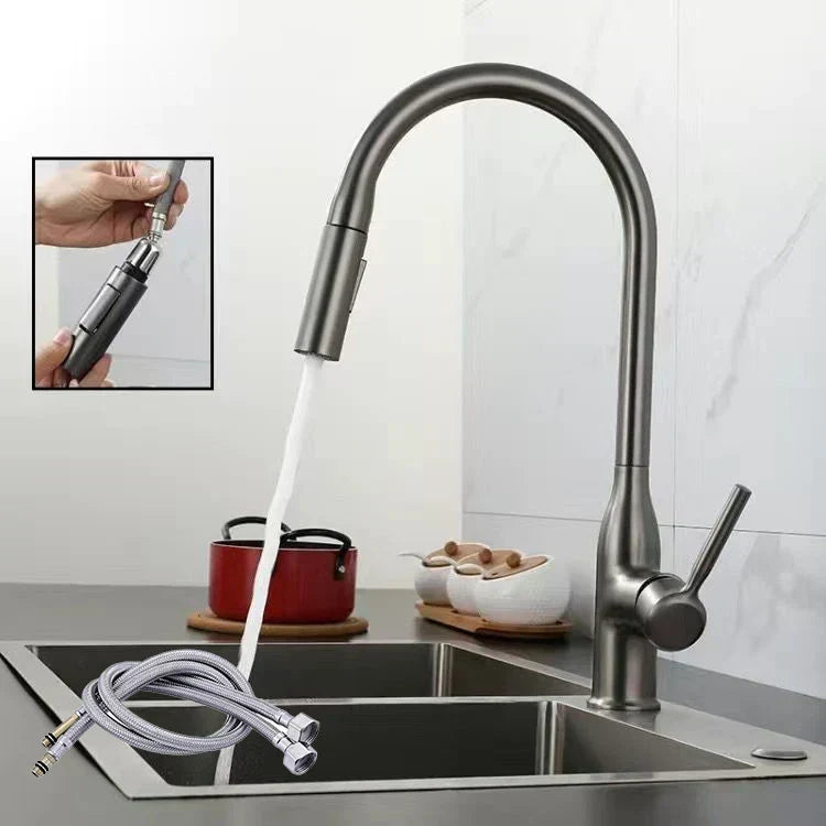 Robinet avec douchette extractible pour un nettoyage efficace