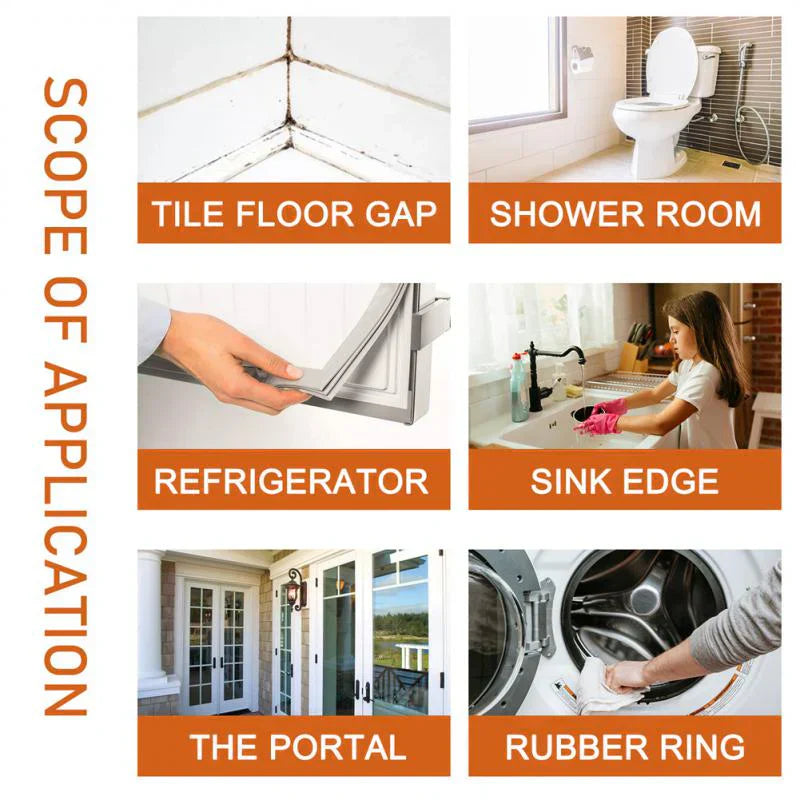 Salle de bain propre après utilisation du produit