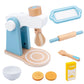 Ensemble de cuisine miniature avec divers ustensiles pour enfants