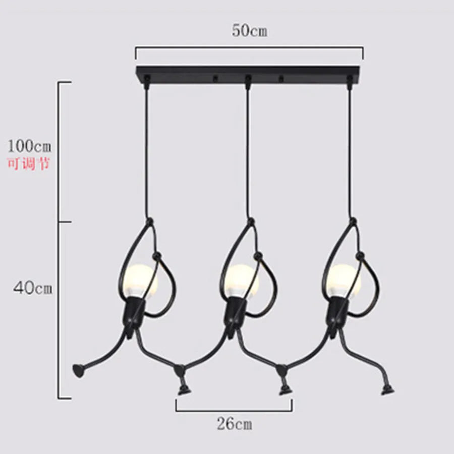 Design enchanteur de la suspension en forme de poupée